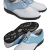 FootJoy FJ AQL - Hvit Og Blå - Damesko -Butikk Garmin AQL20womens