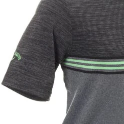 Callaway Heathered Chest Stripe Polo - Grå -Butikk Garmin CG Chest Stripe Polo Grey 4