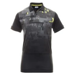 Callaway X-Series Glitched Print Polo - Svart