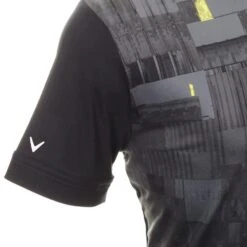 Callaway X-Series Glitched Print Polo - Svart -Butikk Garmin CG Glitched Print Blk 4