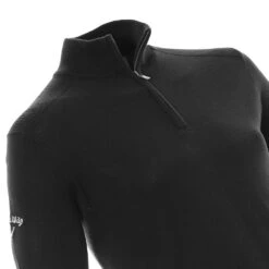 Callaway Windstop 1/4 Zip Genser - Svart -Butikk Garmin Callaway Windstop Blk 4