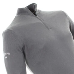 Callaway Windstop 1/4 Zip Genser - Grå -Butikk Garmin Callaway Windstop Grey 3