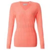 Callaway V- Neck Oransje - Genser Dame -Butikk Garmin Callaway20V 20Neck20oransje