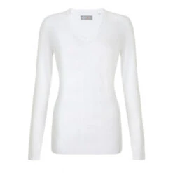 Callaway V- Neck Hvit -Genser Dame