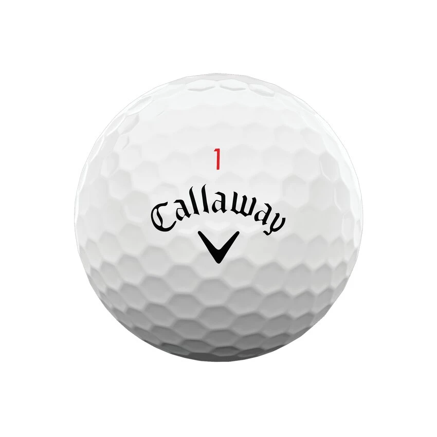 Callaway Chrome Soft Hvit - 12 Golfballer 5 Callaway Chrome Soft Hvit - 12 Golfballer - Bilde 3