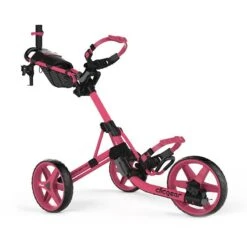 Clicgear Model 4 - Trehjuls Golftralle - Rosa