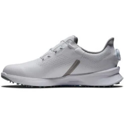 Footjoy Fuel Boa Golfsko - Hvit/Grå - Medium -Butikk Garmin FJ Fuel Boa Wht Grey 4
