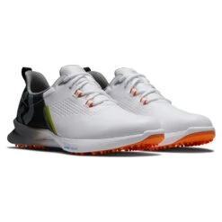 Footjoy Fuel Golfsko - Hvit/Svart/Oransje - Wide -Butikk Garmin FJ Fuel Wht Orange Wide 4