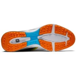 Footjoy Fuel Golfsko - Hvit/Svart/Oransje - Wide -Butikk Garmin FJ Fuel Wht Orange Wide 5