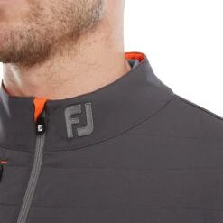 FOOTJOY HYBRID JAKKE - GRÅ - HERRE -Butikk Garmin FJHybridjakkegray 6