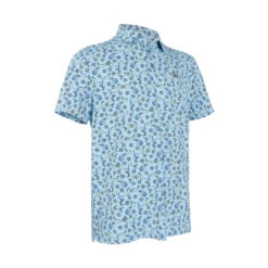 Original Penguin Lemonade Print Polo - Blå