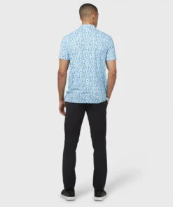 Original Penguin Lemonade Print Polo - Blå -Butikk Garmin OP Lemonade Polo Blue 5