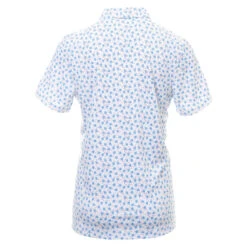 Original Penguin Micro Octopus Print Polo - Hvit -Butikk Garmin OP Octopus Polo Wht 3