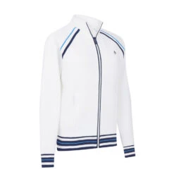 Original Penguin Piped Track Jacket - Hvit -Butikk Garmin Op Track Jkt Wht Lds 5