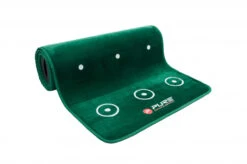 Pure2improve Dual Grain Putting Mat With Broom -Butikk Garmin P2I20Dual20grain20mat 5