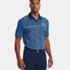 Under Armour Playoff Polo 2.0 - Navy/Blå/Hvit -Butikk Garmin Playoff Nvy Stripe 2
