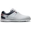 Footjoy Pro SL Golfsko - Hvit/Navy/Rød - Wide -Butikk Garmin Pro SL Wht Nvy Rd Wide 2
