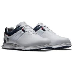 Footjoy Pro SL Golfsko - Hvit/Navy/Rød - Wide -Butikk Garmin Pro SL Wht Nvy Rd Wide 4