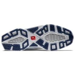 Footjoy Pro SL Golfsko - Hvit/Navy/Rød - Wide -Butikk Garmin Pro SL Wht Nvy Rd Wide 6
