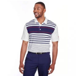 Alternative view of Puma Spotlight Polo - Hvit/Navy/Rød