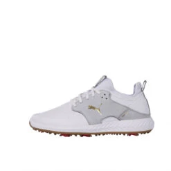 Puma PWRADAPT Caged Crafted Hvit - Golfsko