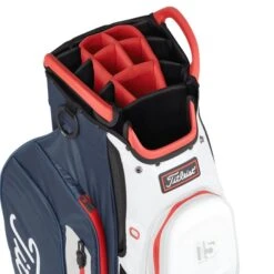 Titleist Stadry 15 - Navy/White/Red - Vanntett Trallebag -Butikk Garmin Stadry15navywhitered 5