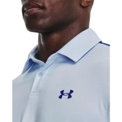 Under Armour T2G Blocked Polo - Lys Blå -Butikk Garmin T2G Blocked Light Blu 4