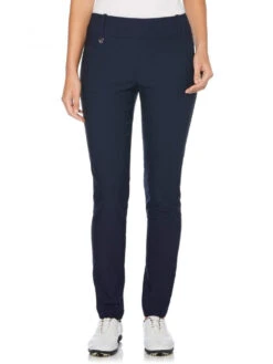 Callaway Tech Stretch Solid Pant - Navy - Dame