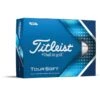 Titleist Tour Soft Hvit - 12 Golfballer -Butikk Garmin TourSoftHvit 2