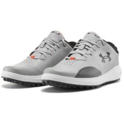 Under Armour Draw Sport SL E - Golfsko - Grå -Butikk Garmin UA Draw Grey 4