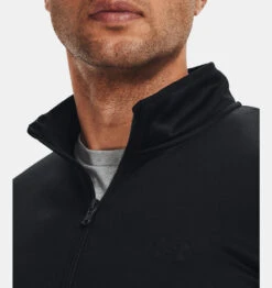 Under Armour Fleece 1/2 Zip Genser - Svart -Butikk Garmin UA Fleece Blk 5