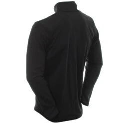 Under Armour Fleece 1/2 Zip Genser - Svart -Butikk Garmin UA Fleece Blk 8