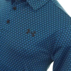 Under Armour Playoff Polo 2.0 - Svart/Blå -Butikk Garmin UA Playoff 2.0 Blk Blu 4