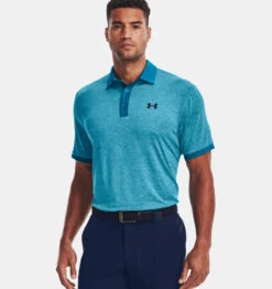 Under Armour Playoff Polo 2.0 Heather - Blå