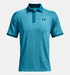 Under Armour Playoff Polo 2.0 Heather - Blå -Butikk Garmin UA Playoff Heather Blue 4