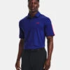 Under Armour T2G Blocked Polo - Blå -Butikk Garmin UA T2G Blocked Blu 2