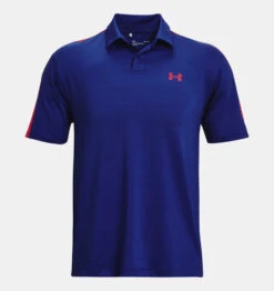 Under Armour T2G Blocked Polo - Blå -Butikk Garmin UA T2G Blocked Blu 4