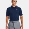 Under Armour T2G Blocked Polo - Navy/Rød -Butikk Garmin UA T2G Blocked Navy Red 2