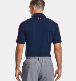 Under Armour T2G Blocked Polo - Navy/Rød -Butikk Garmin UA T2G Blocked Navy Red 3