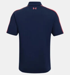 Under Armour T2G Blocked Polo - Navy/Rød -Butikk Garmin UA T2G Blocked Navy Red 5