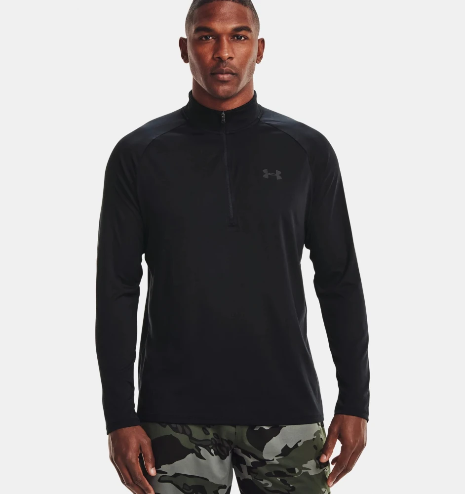 Under Armour Tech 2.0 1/2 Zip Genser- Svart 3 Under Armour Tech 2.0 1/2 Zip Genser- Svart