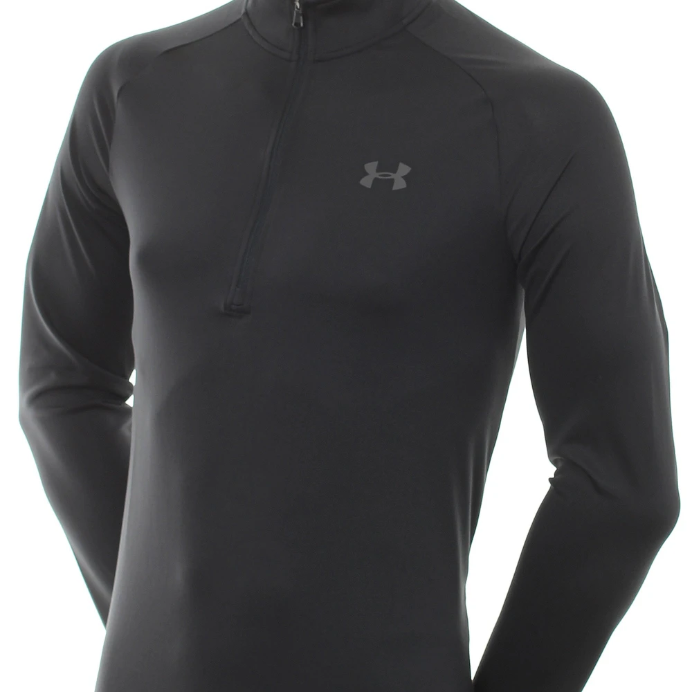 Under Armour Tech 2.0 1/2 Zip Genser- Svart 8 Under Armour Tech 2.0 1/2 Zip Genser- Svart - Bilde 6