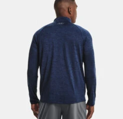 Under Armour Tech 2.0 1/2 Zip Genser - Blå -Butikk Garmin UA Tech 2.0 Blue 4