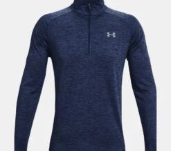 Under Armour Tech 2.0 1/2 Zip Genser - Blå -Butikk Garmin UA Tech 2.0 Blue 6