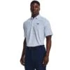 Under Armour Iso-Chill Floral Polo - Blå -Butikk Garmin UA iso Chill Floral blue 2