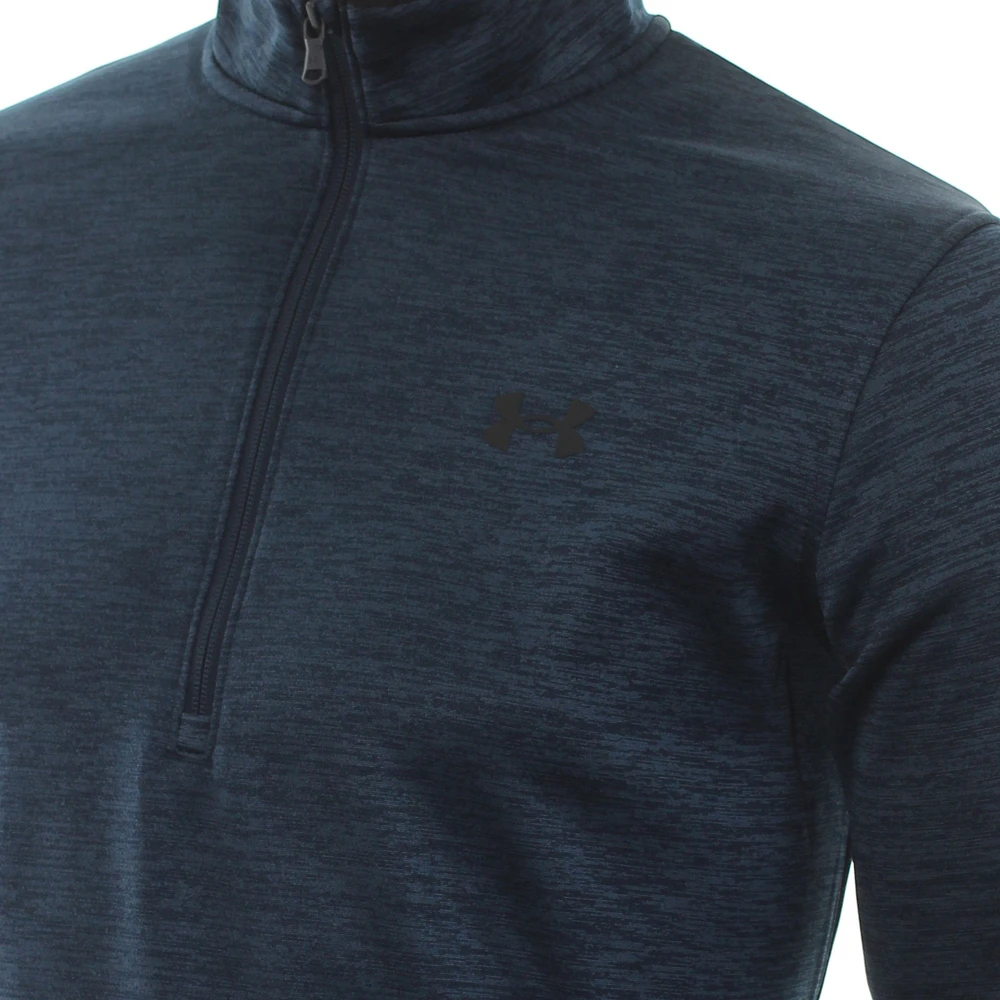 Under Armour Fleece 1/2 Zip Genser - Blå 4 Under Armour Fleece 1/2 Zip Genser - Blå - Bilde 2