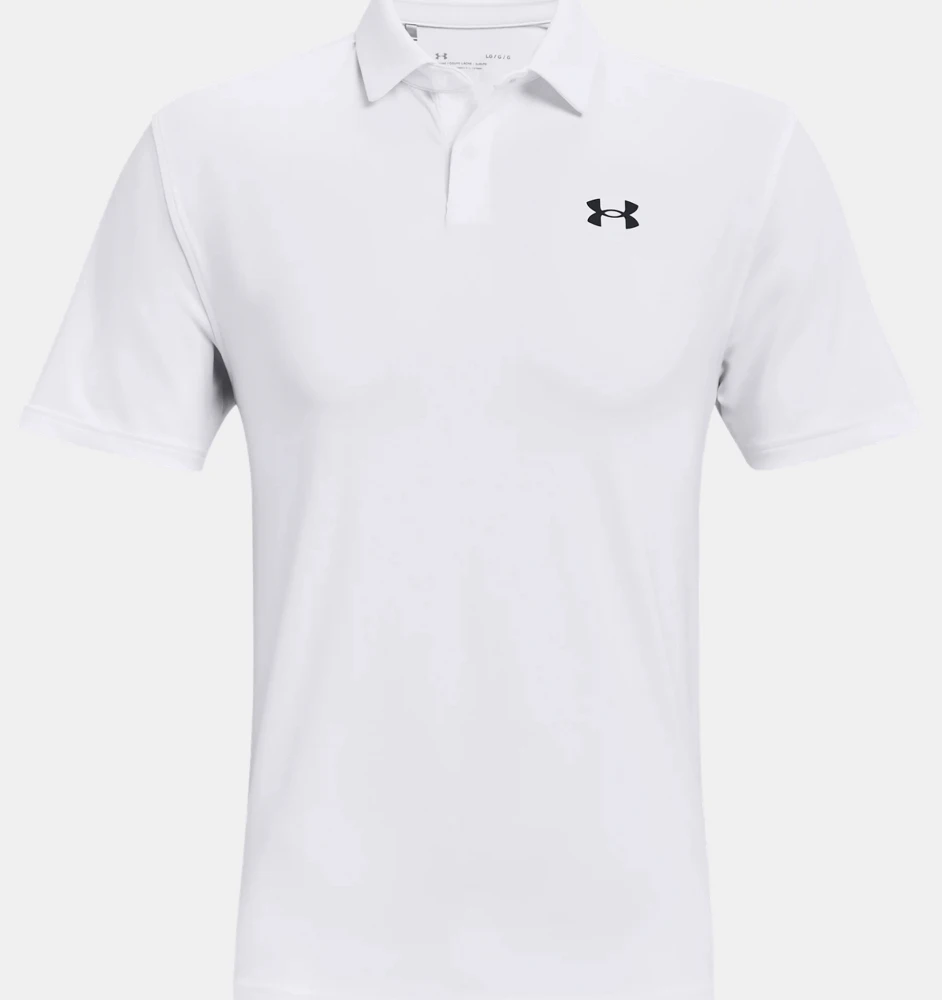 Under Armour T2G - Hvit - Polo 6 Under Armour T2G - Hvit - Polo - Bilde 4