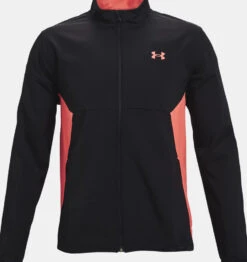 Under Armour Storm Windstrike Full Zip - Svart/Rød - Vindjakke -Butikk Garmin UA Windstrike FullZip BLK 5