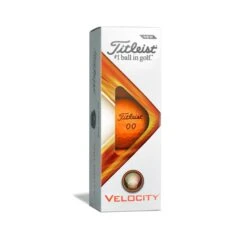 Titleist Velocity - Orange - 12 Golfballer -Butikk Garmin VelocityOrange 5