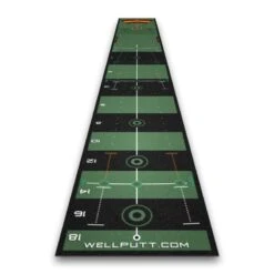 WELLPUTT HIGH SPEED - PUTTERMATTE 4 METER -Butikk Garmin WP PUTMAT 4 M 5